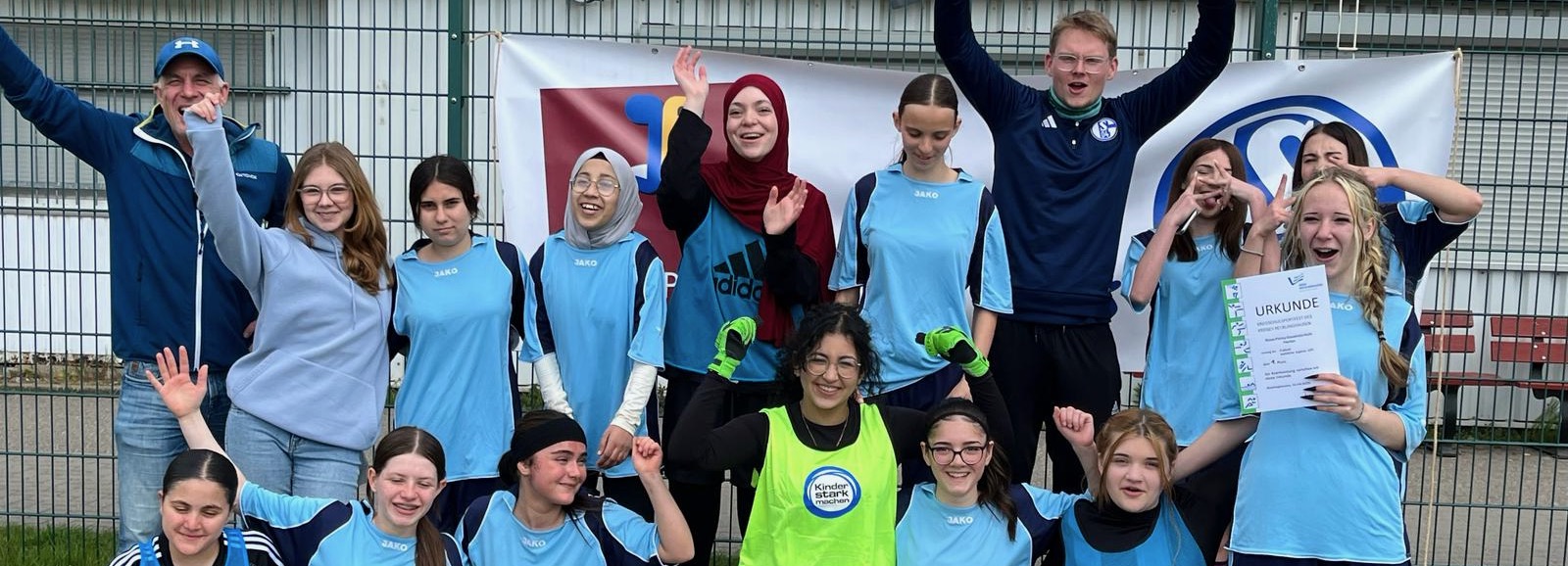 Die U20 Fußballmädchen der RPS sind Kreismeisterinnen!